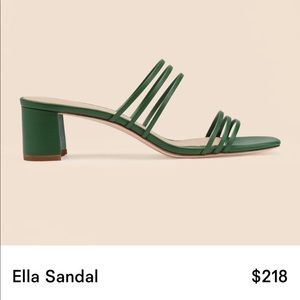 NWT Reformation Ella Sandal size 9